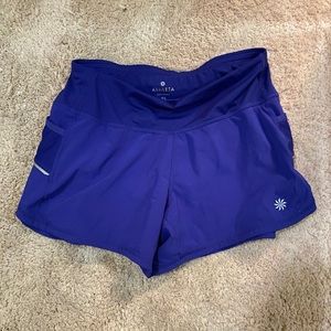 Athleta purple shorts